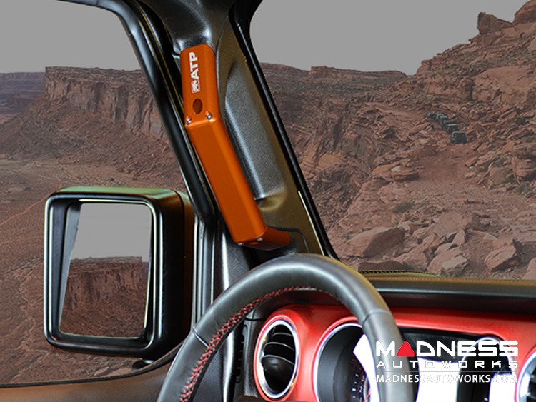 Jeep Wrangler JL Billet Grab Handles